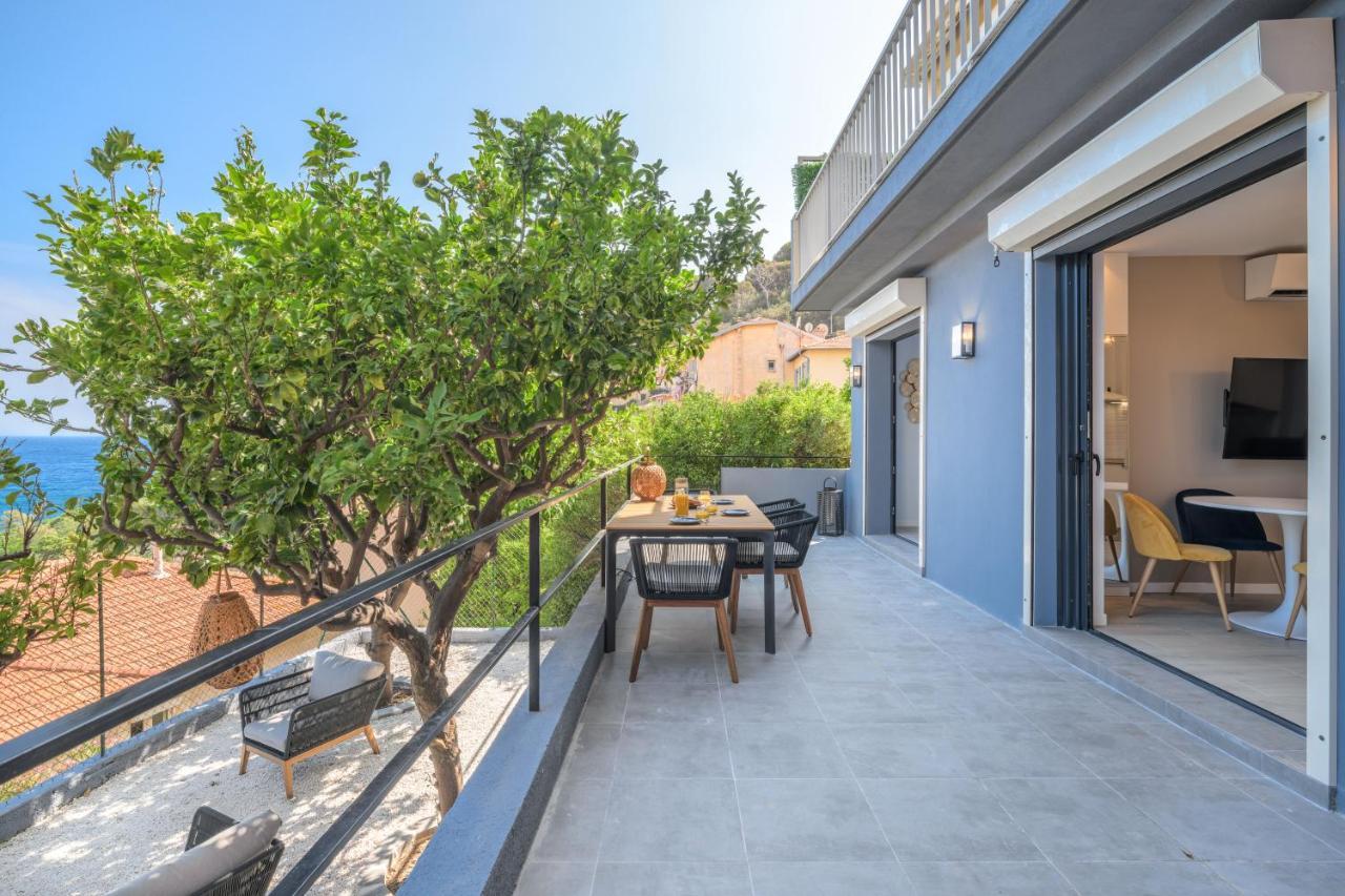 Proche Monaco, Vue Mer, Acces Plage Et Jardin Privatif Saint-Antoine  Bagian luar foto