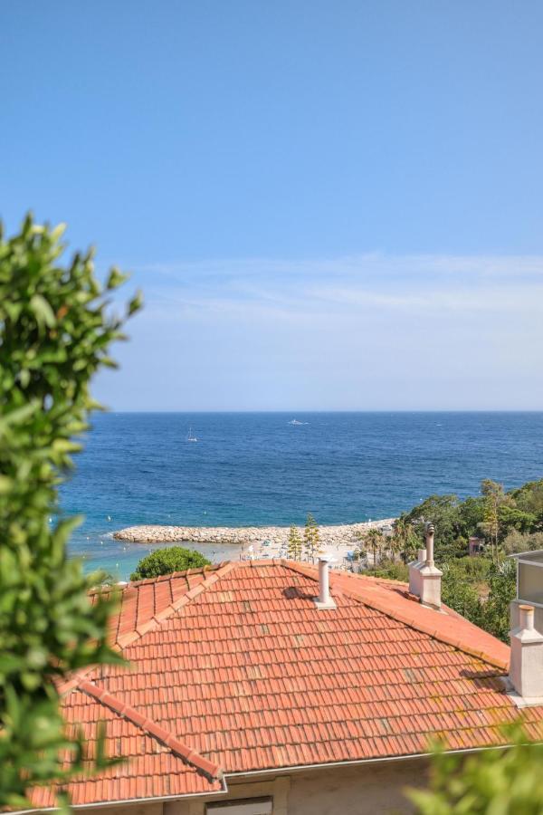 Proche Monaco, Vue Mer, Acces Plage Et Jardin Privatif Saint-Antoine  Bagian luar foto