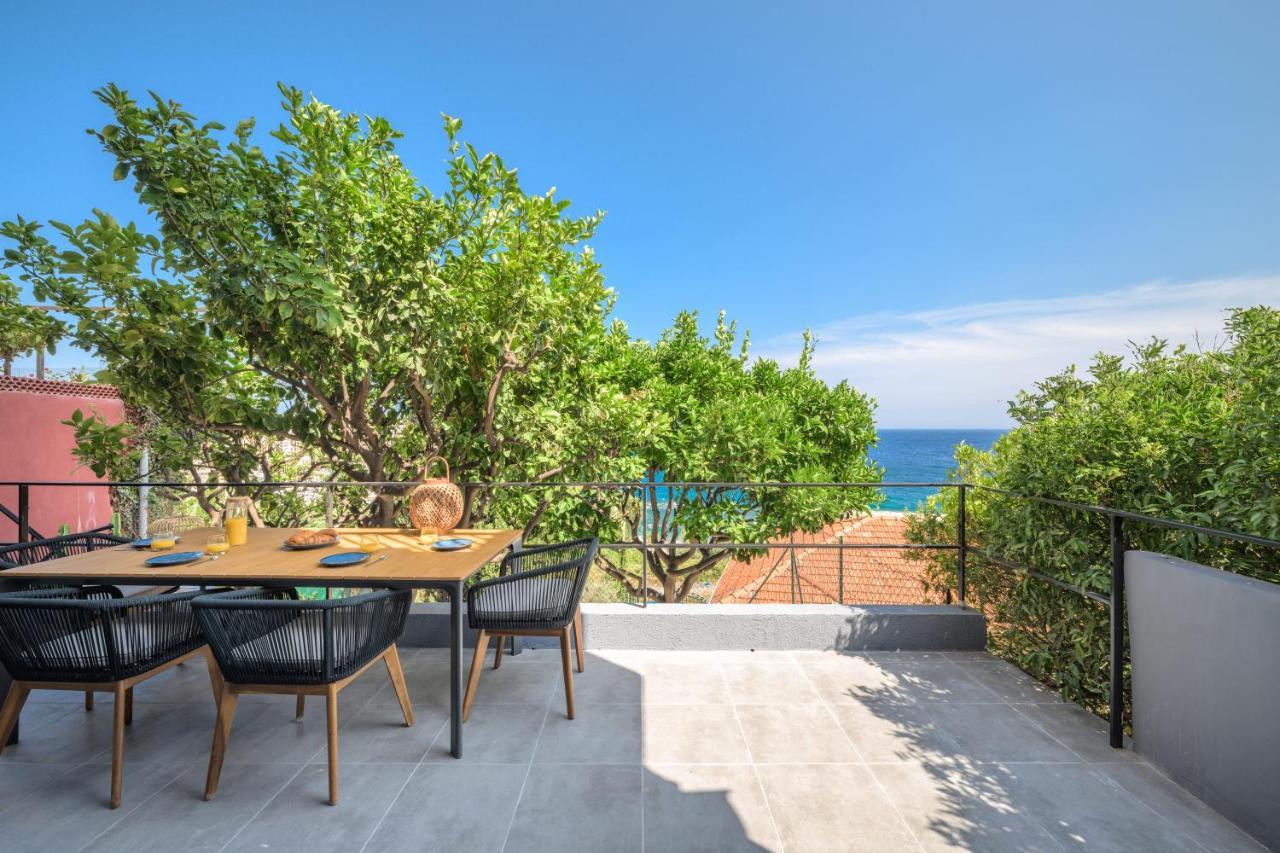 Proche Monaco, Vue Mer, Acces Plage Et Jardin Privatif Saint-Antoine  Bagian luar foto